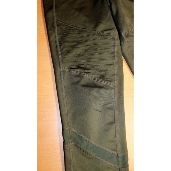 Girls Old Navy Active Go-Dry Elevate High Rise Leggings XL 14 Olive Activewear - Picture 3 of 7